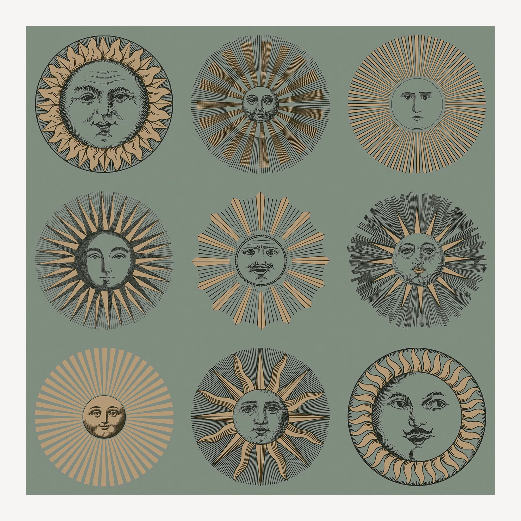 Soli - Sage & Rose Gold