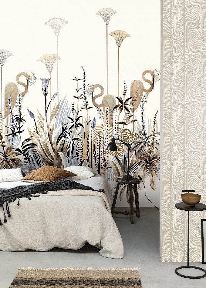 Wallpaper Panoramics Lush Taupe