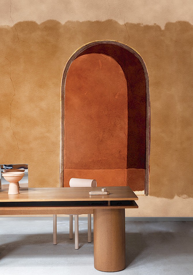 Papier peint Panoramiques Alcove Sienna