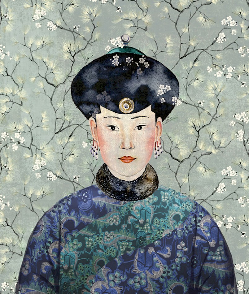 Decoration Kimono Miwa Cloud