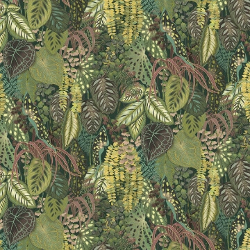 Greenery Wall Mural- Jade