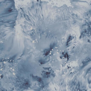 Dreamchaser Murale papier peint- Indigo/Silver