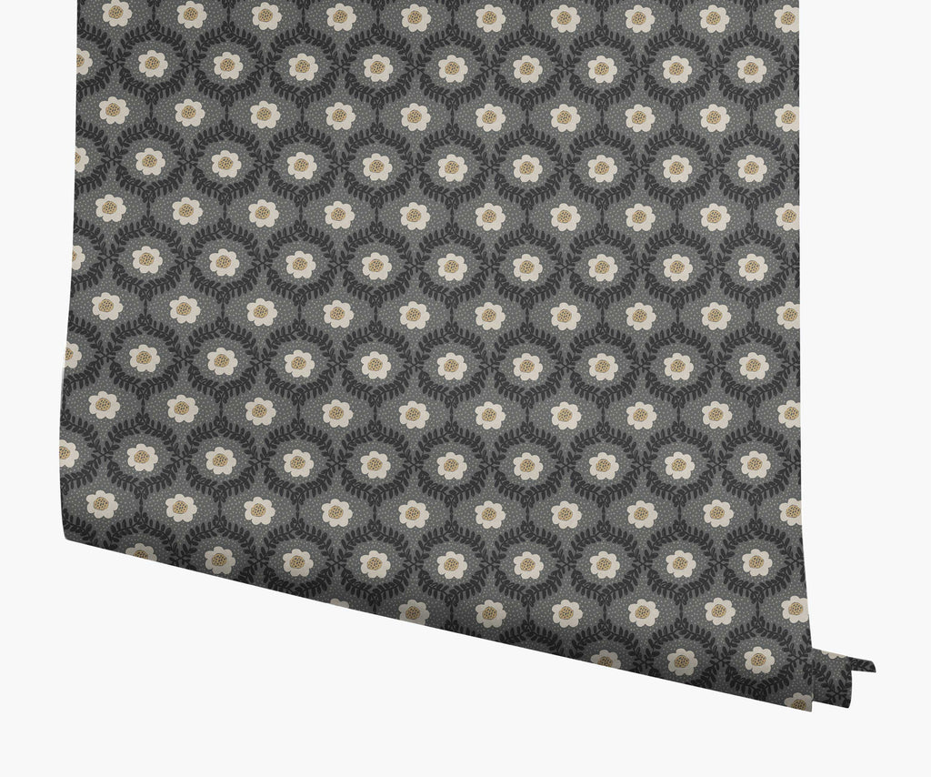 Emma Papier peint - Black