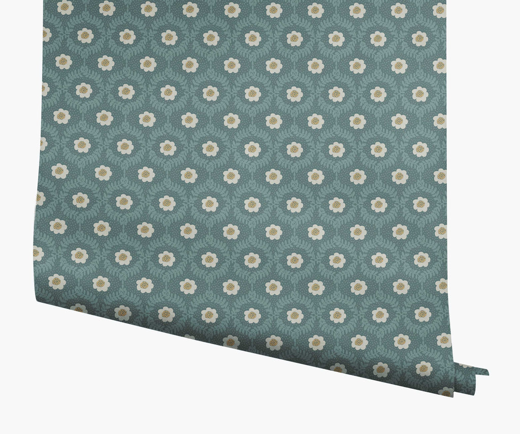 Emma Papier peint - Slate