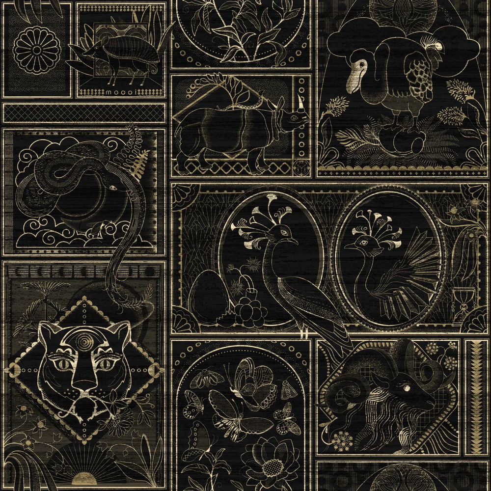 Golden Tiger Wallcovering