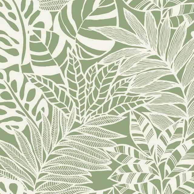 Jungle Leaves - Papier Peint