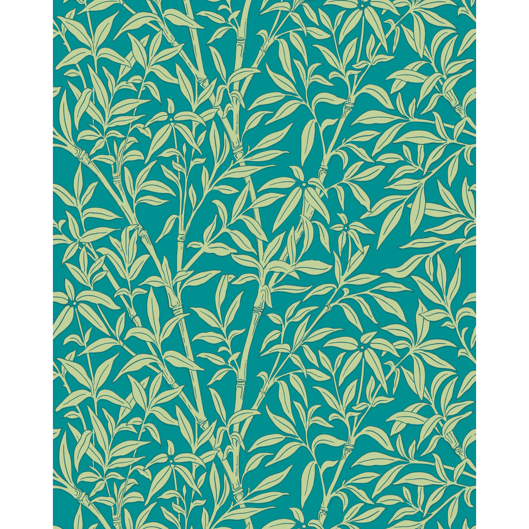 Bamboo Forest - Petrol
