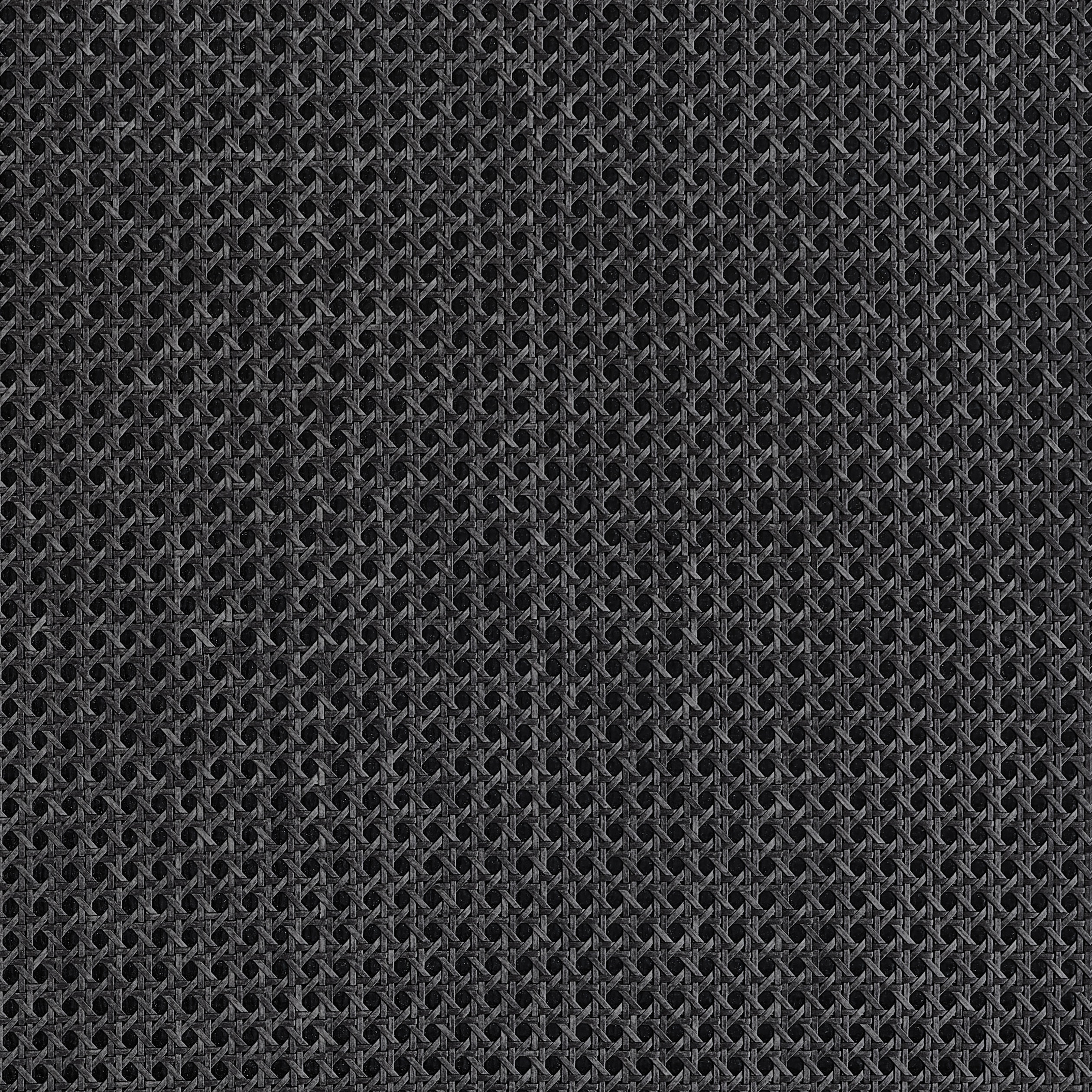 PAPER RATTAN Papier peint - Black