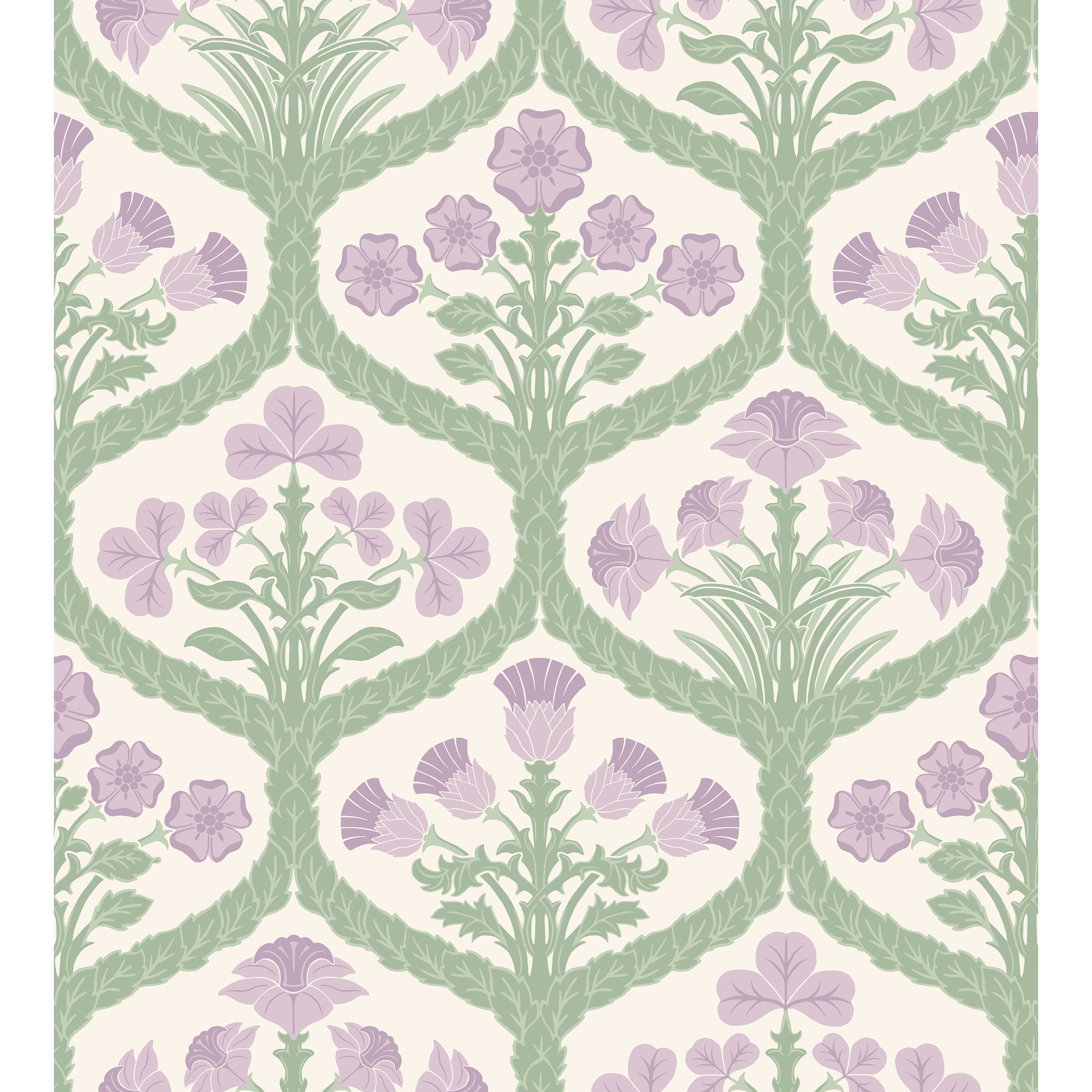 Floral Kingdom - Mulb/Olive