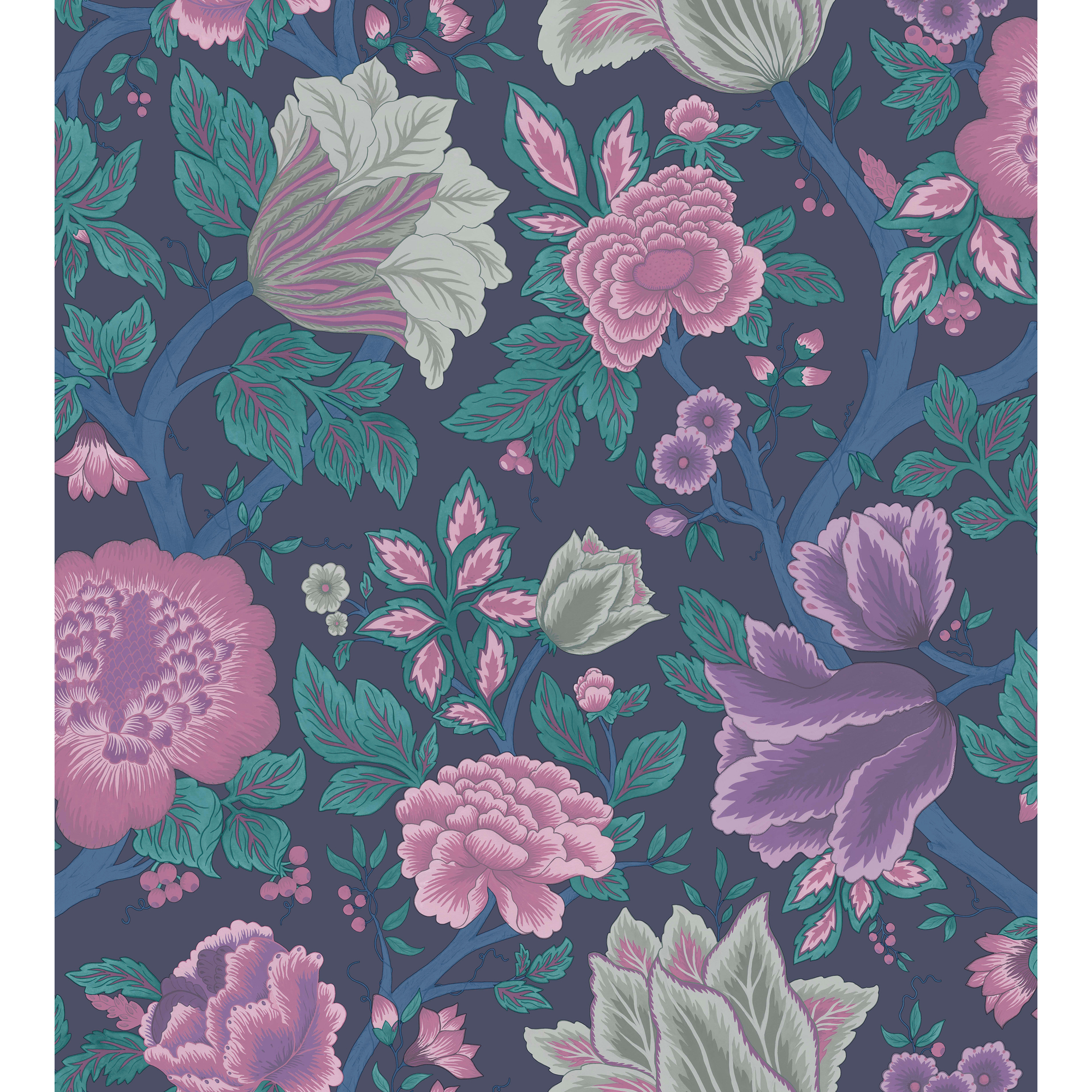 Midsummer Bloom - Mulb/Teal