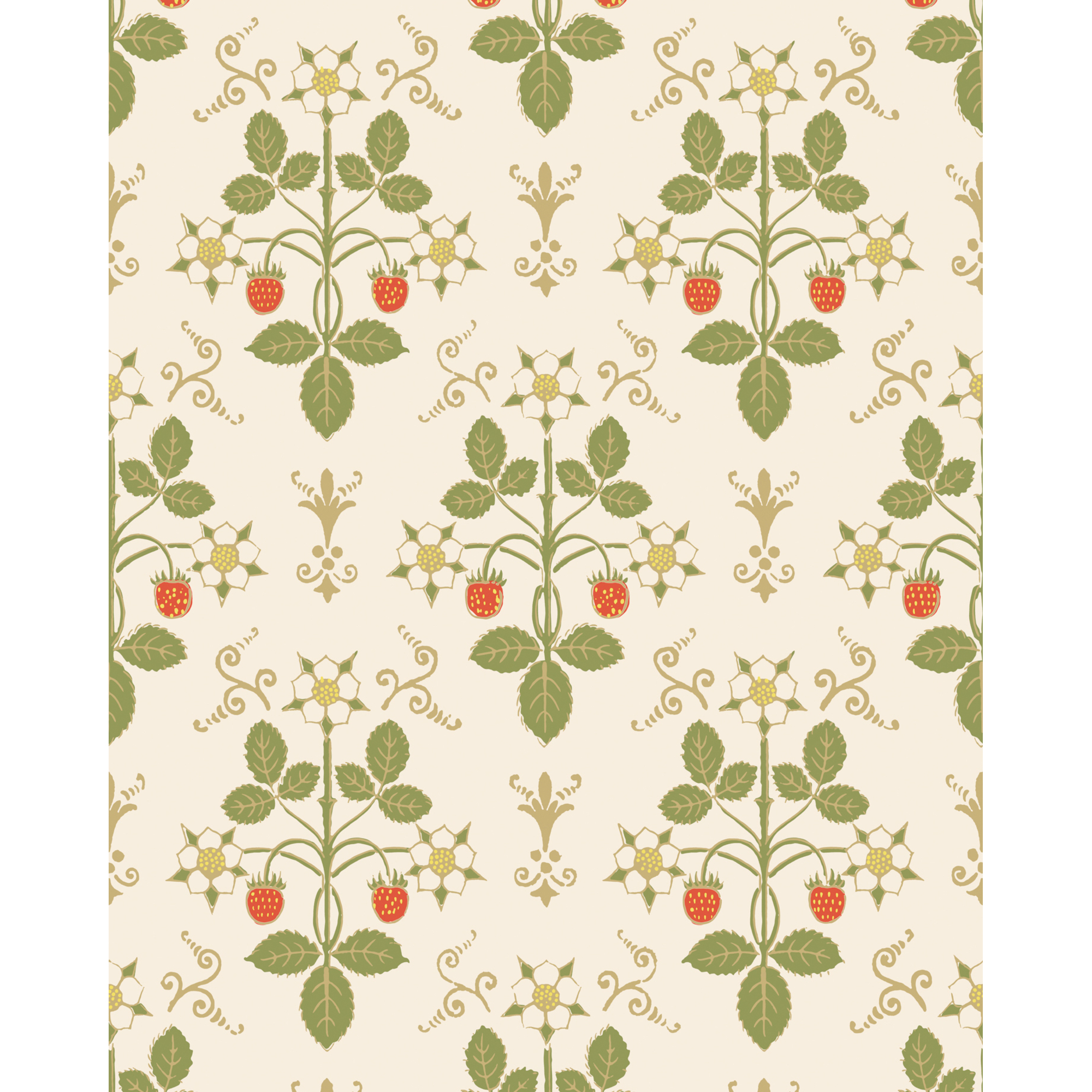 Strawberry - Poppy/Green