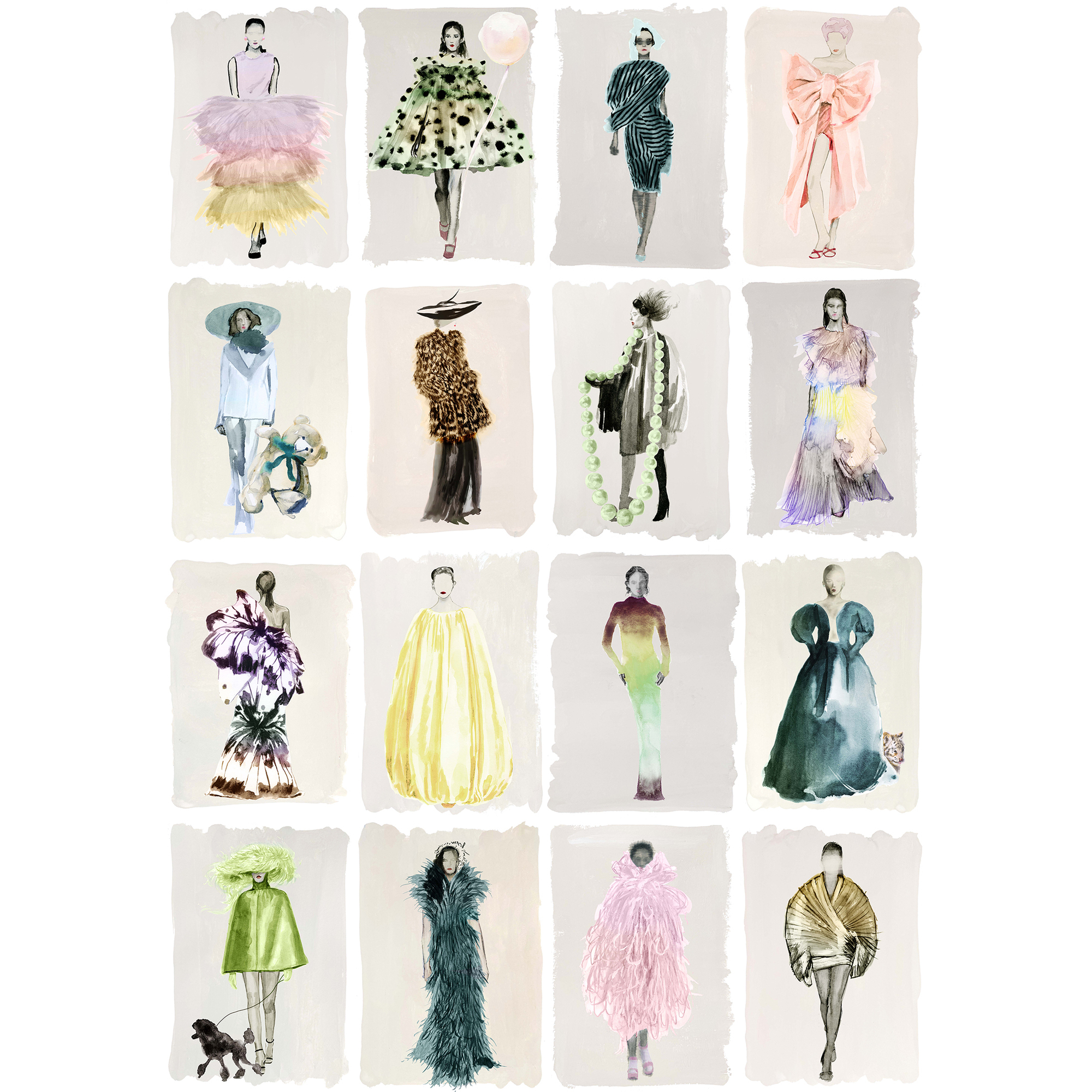 Couture Carousel - Pastel P