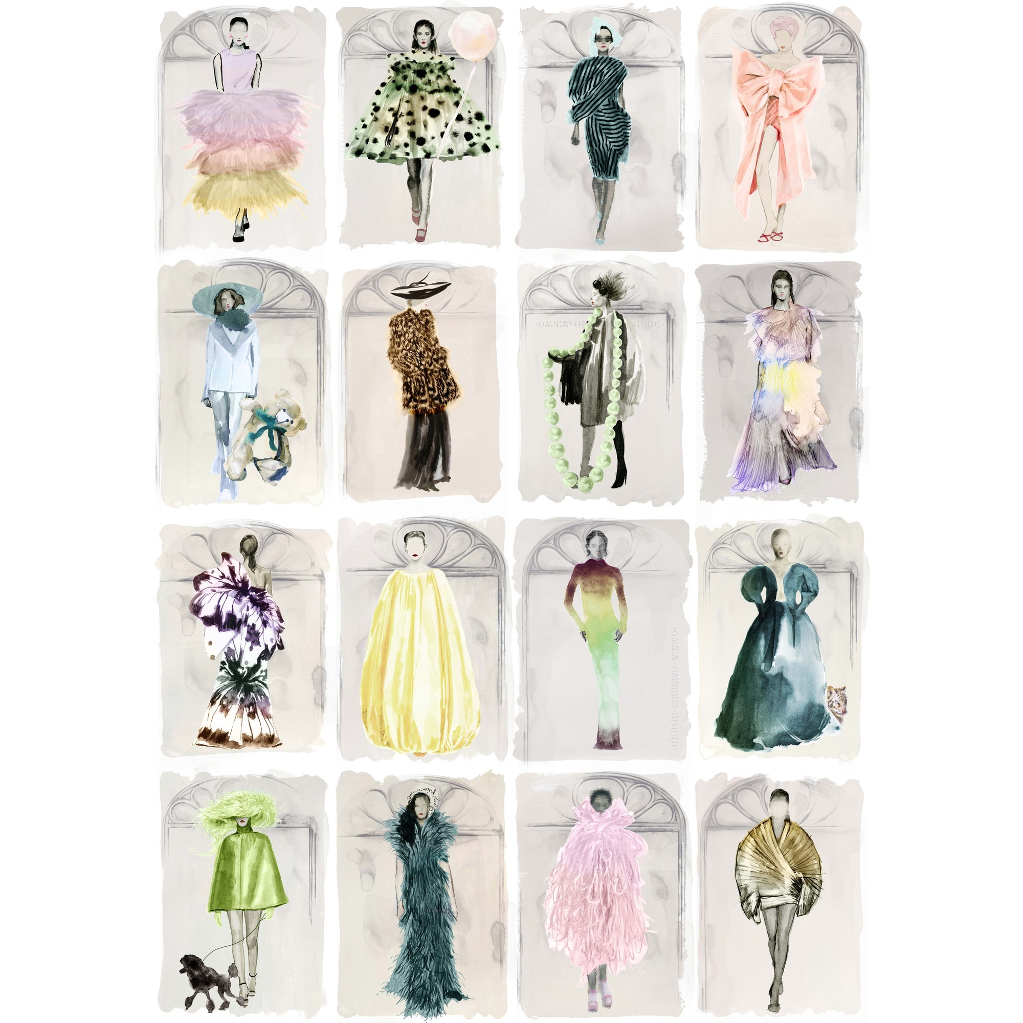 Couture Carousel W - Pastel