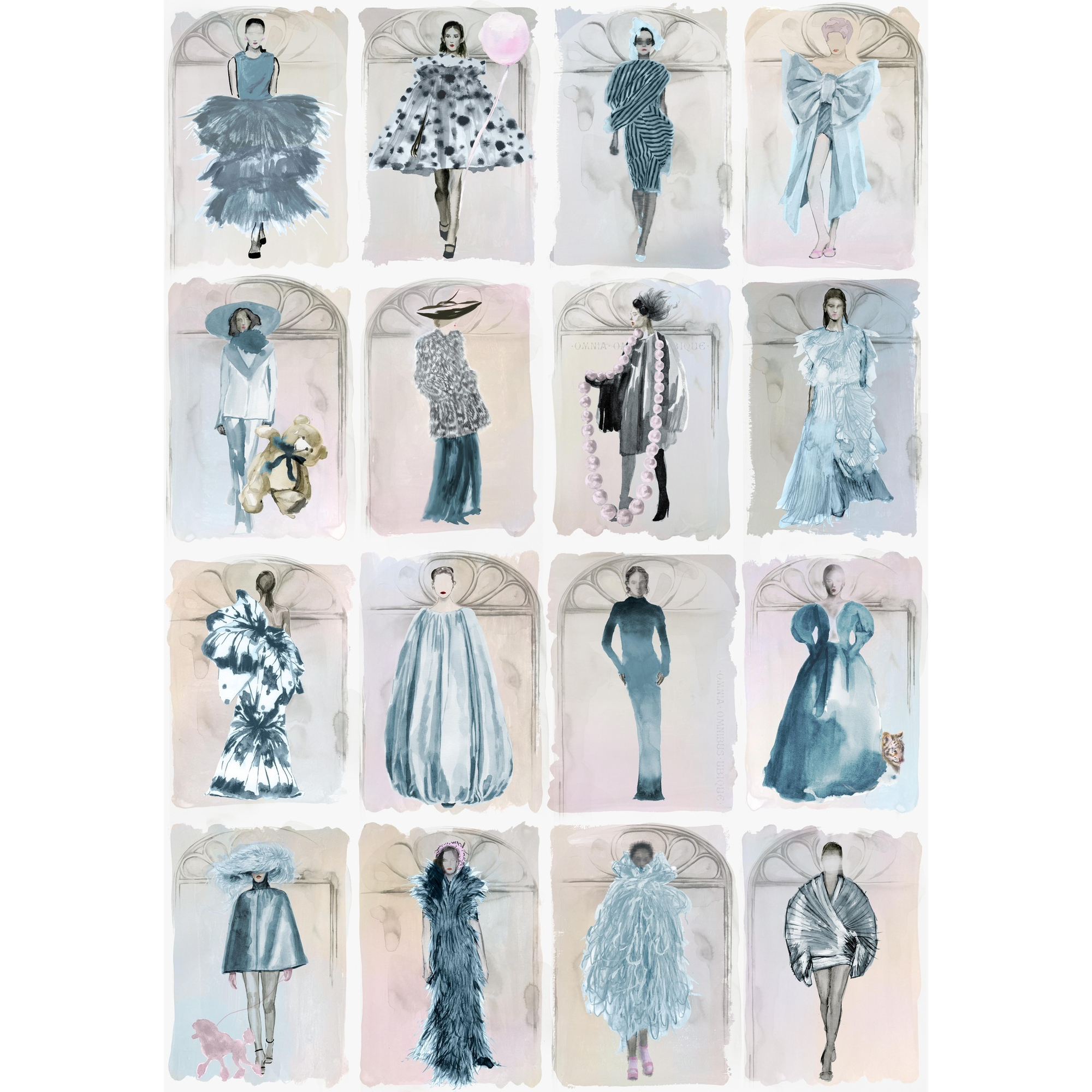 Couture Carousel W - Blue P