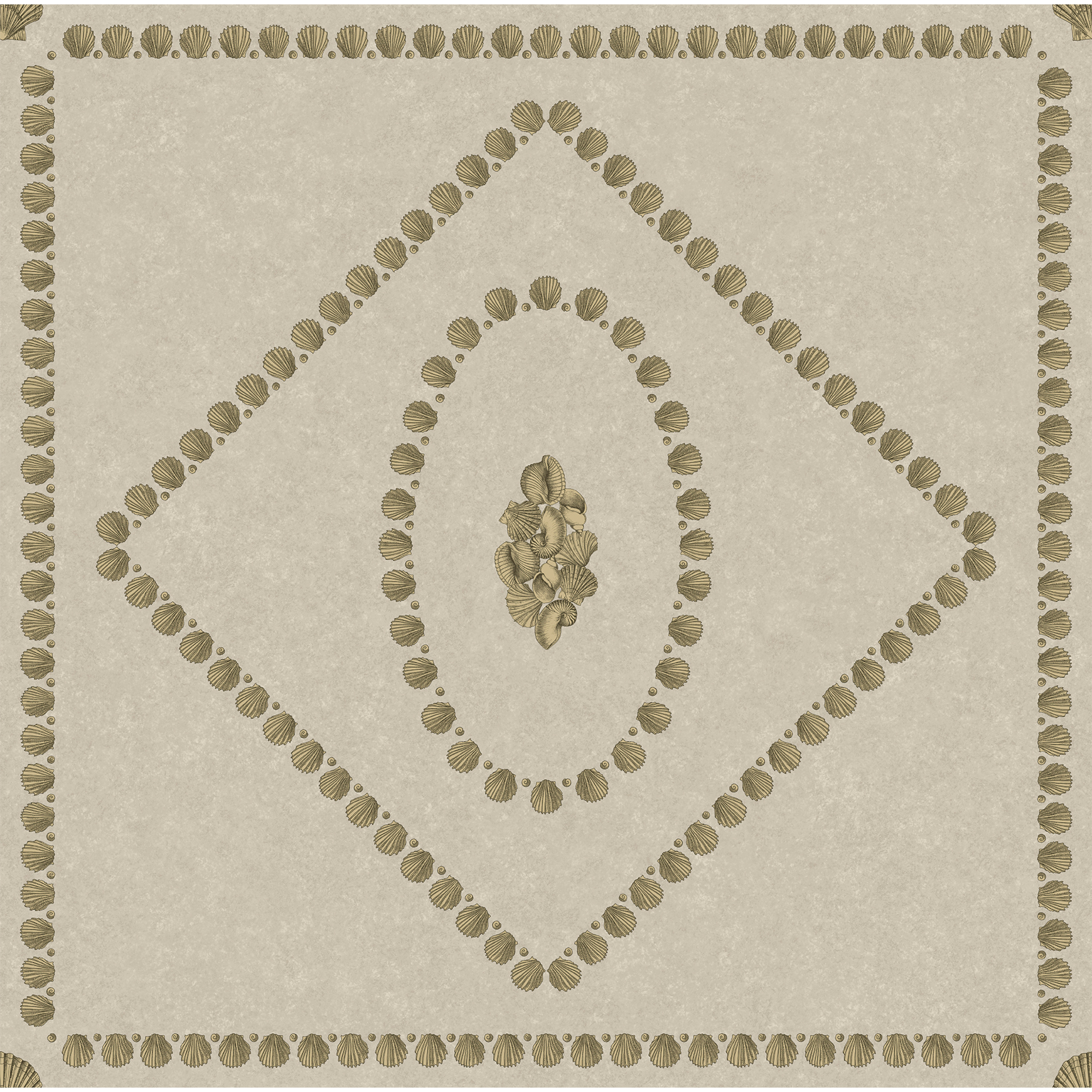 Conchiglie - Gold On Stone