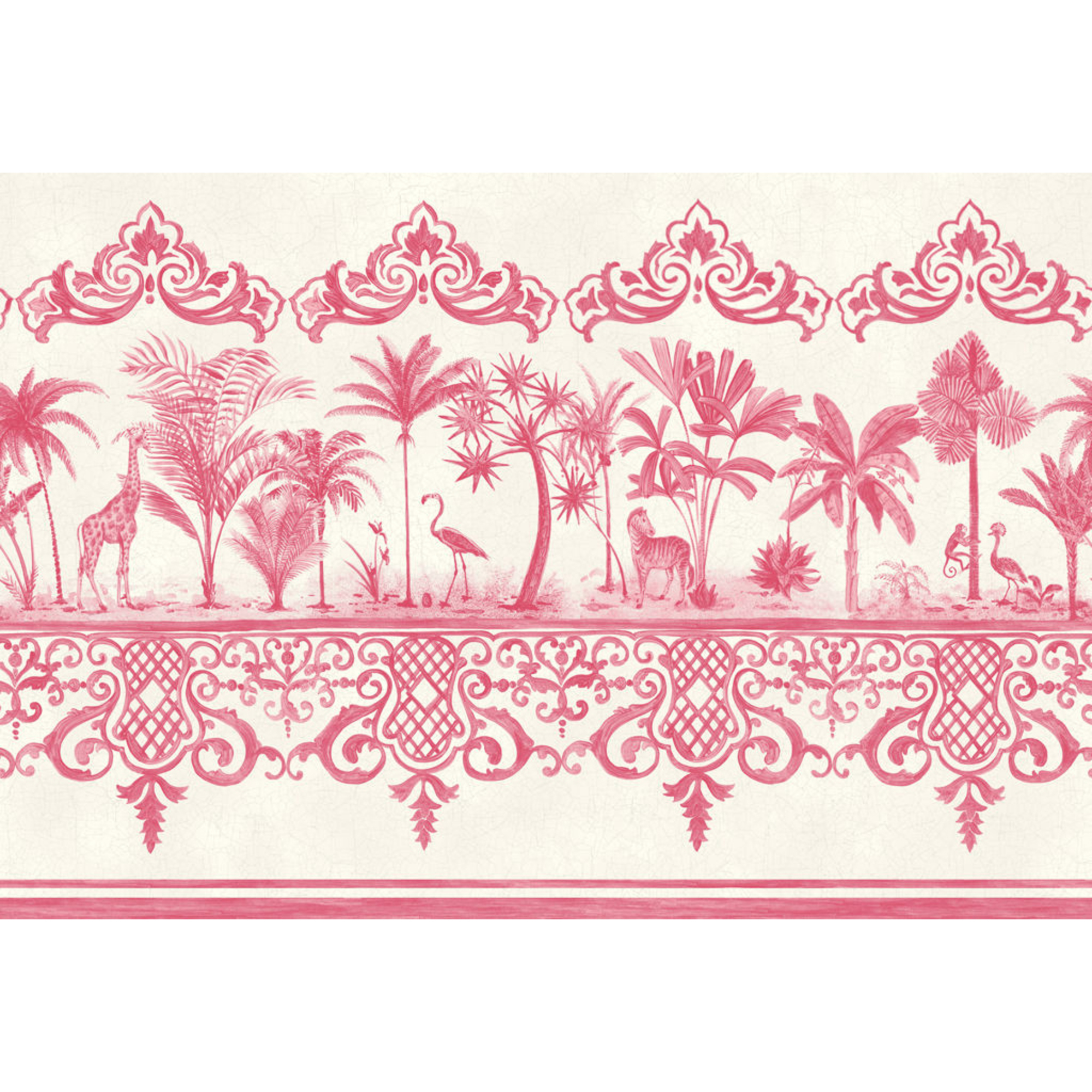 Rou Border - Rose Pink