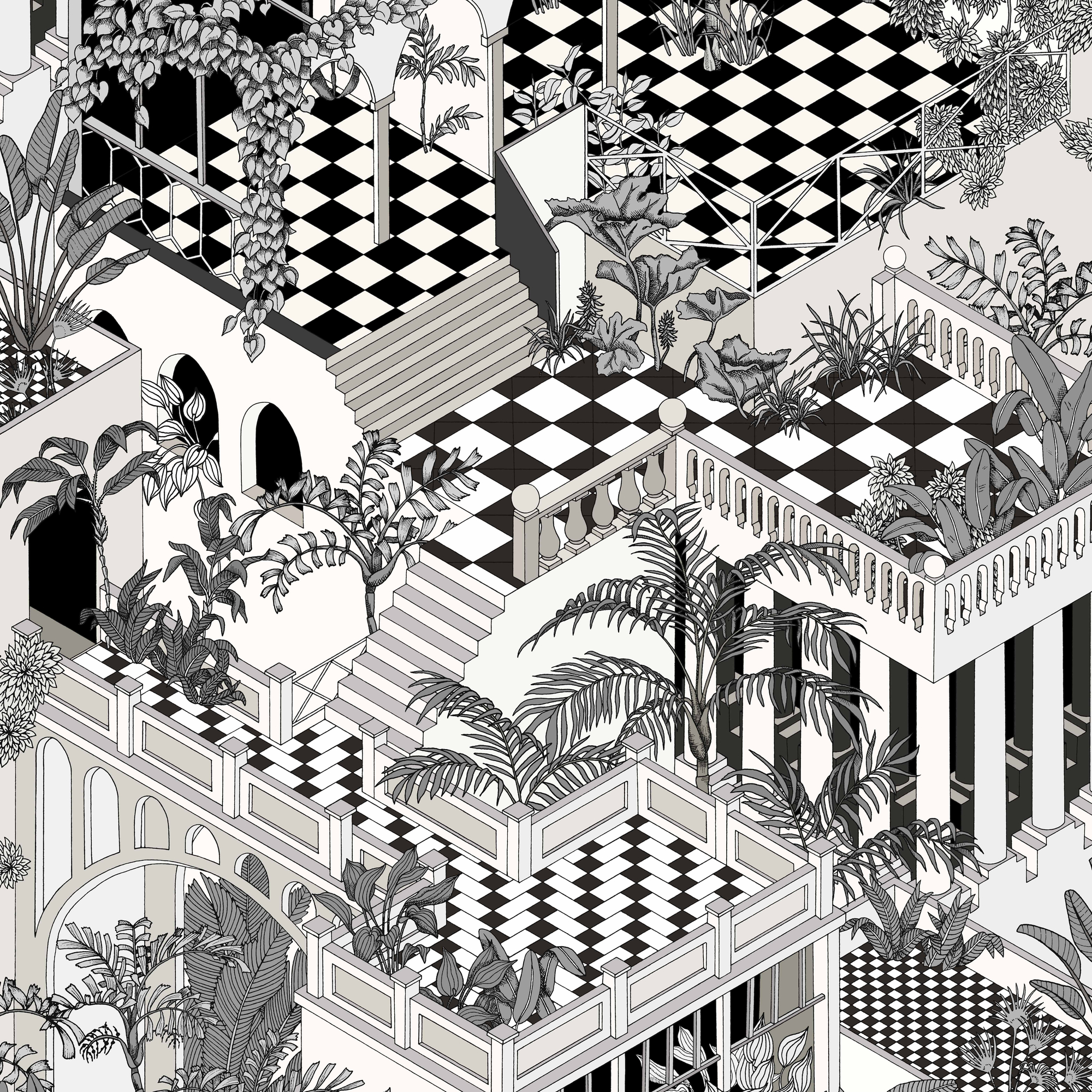 Miami - Black/White